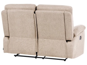 Produs Resigilat Canapea extensibila 2 locuri Re-Bloom Bergen, textil/placaj/fier, 149x72x101 cm, spuma 22cm, extensie manuala, 150 kg/persoana, bej - Verificat A - Img 4