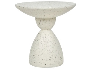 Produs Resigilat Masuta laterala Re-Bloom Caffi, oxid de magneziu/fibra de sticla, 50x50x52 cm, 100 kg, alb - Verificat A