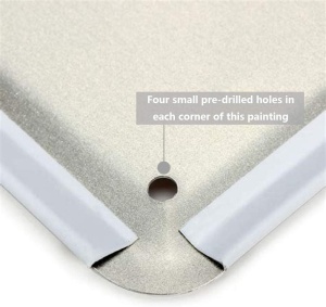 Semn de avertizare CDecor, metal, multicolor, 30.5 x 20.3 cm - Img 3
