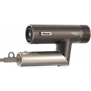 Shark SpeedStyle Pro Flex HD542EU uscator de par 1750W, 4 trepte temperatura, 3 viteze, ionizare, Scalp Shield, 4 accesorii, maner pliabil, Mokka/Silver - Verificat A · Re-Bloom - Img 5