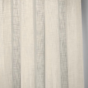 Softy perdea semitransparenta 140x245 cm, 100% poliester, gri deschis - Verificat A · Re-Bloom - Img 4