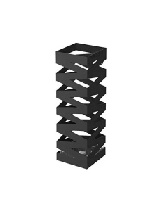 Suport pentru umbrele Songmics, metal, negru, 15,5 x 15,5 x 49 cm, Resigilat, Grad A