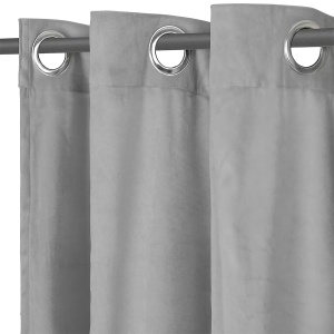 Tamas perdea opaca 140x235 cm, 100% poliester, gri - Verificat A · Re-Bloom - Img 2