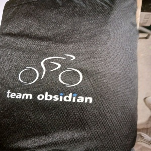 TeamObsidian husa bicicleta, ripstop impermeabil invelis PU, snururi strangere + catarame + plasa incarcare, pentru toate tipurile de biciclete - Verificat A · Re-Bloom - Img 7