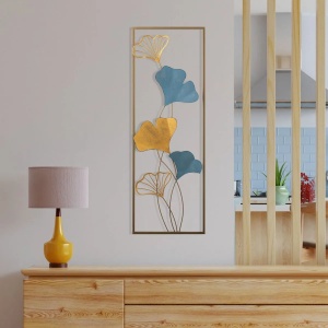Wallxpert decor de perete din metal, 32x90 cm, grosime 0.8mm, pictat manual, multicolor - Verificat A · Re-Bloom - Img 3