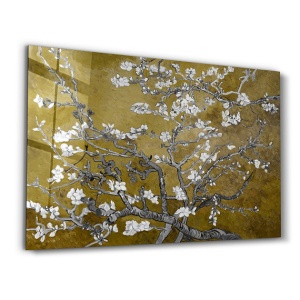 Wallxpert tablou decorativ pe sticla securizata, 46x72 cm, multicolor - Verificat A · Re-Bloom