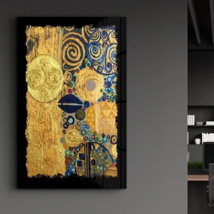 Wallxpert tablou decorativ pe sticla temperata, 70x110 cm, sticla 100% grosime 4mm, imprimare UV, multicolor - Verificat A · Re-Bloom - Img 5