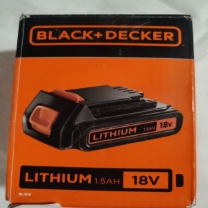 Acumulator Litiu-Ion Black & Decker BL1518, 18 V, 1.5 A, compatibil universal cu uneltele 18V, Resigilat, Grad A - Img 2