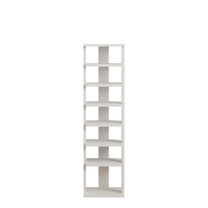 Ayka White dulap pantofi, PAL, 29.6x29.6x110cm, Alb - Verificat A · Re-Bloom