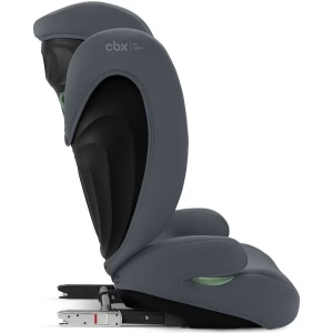 CBX by Cybex Silver Solution B i-Fix scaun auto copii ISOFIX, tetiera 12 pozitii, sistem L.S.P., UN R129/03, 15-36 kg, Steel Grey - Verificat A · Re-Bloom - Img 4