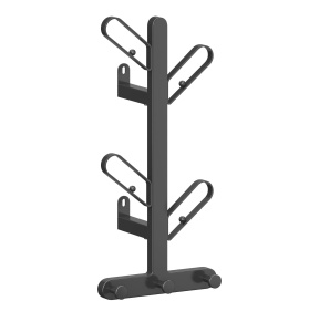 Cuier de perete Songmics, metal, negru, 19 x 2,5 x 41 cm, Resigilat, Grad A