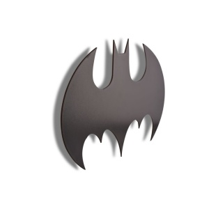 Decor de perete Re-Bloom, model Batman, LED, MDF, negru, 50 x 25 cm - Img 5