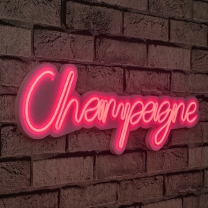 Decor de perte Re-Bloom, model Champagne, LED, roz, 60 x 18 cm - Img 2