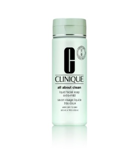Demachiant pentru ten foarte uscat Clinique, Liquid Facial Soap Extra Mild, 200 ml, Resigilat, Grad A