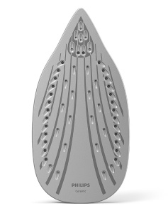 Fier de calcat Philips DST3030/70, putere 2400W, jet continuu de abur 40g/min, culoare turcoaz, rezervor de apa 300ml, talpa ceramica, oprire automata, Resigilat, Grad B - Img 3