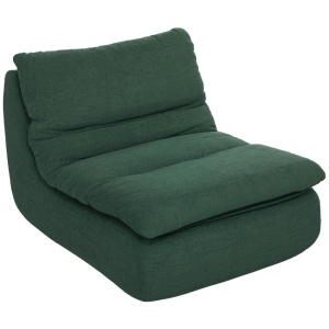 Fotoliu modern Re-Bloom, poliester/spuma, verde, 82 x 103 x 75 cm, Resigilat, Grad A