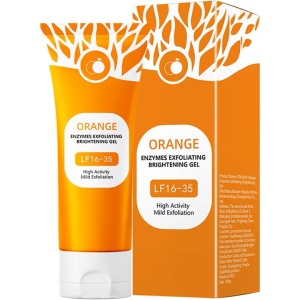 Gel exfoliant cu portocale, 100g, curatare profunda fata si corp, hidratare, anti-puncte negre, uniformizare ten - Verificat A · Re-Bloom