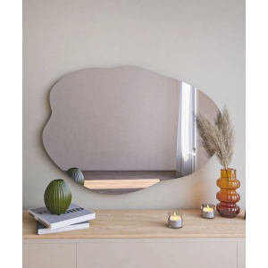 Hanah Home oglinda decorativa, MDF 100%, 60x85x2.2 cm, negru - Verificat A · Re-Bloom - Img 4