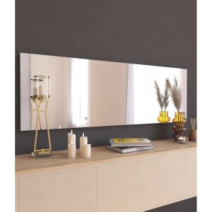 Hanah Home oglinda perete MDF, 40x120x2.2 cm, design pier glass, alb - Verificat A · Re-Bloom - Img 4