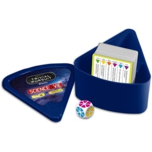 Joc educativ Trivial Pursuit Travel Science & Life, Winning Moves, 600 intrebari, 2-6 jucatori, Resigilat, Grad A - Img 2