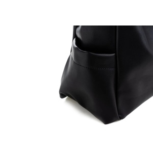 Lucky Bees geanta de umar dama, piele ecologica, 35x15x30 cm, negru - Verificat A · Re-Bloom - Img 5