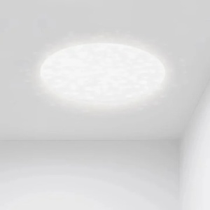 Lumare plafoniera Starry Sky LED, 24W, 2000lm, diametru 315mm, rotunda, 2700K alb cald, efect sclipici cer instelat - Verificat A · Re-Bloom - Img 3