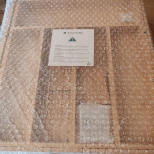 Navaris organizator tacamuri extensibil, bambus, 5-11 compartimente, 50x43x4.8cm, Maro - Verificat A · Re-Bloom - Img 6