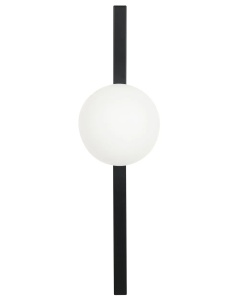 Produs Resigilat Aplica de perete Re-Bloom Isabella, metal/sticla, 15x17x55 cm, E14 max 40W, 230V, IP20, bec neinclus, alb/negru - Verificat A - Img 6