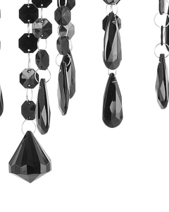 Produs Resigilat Candelabru Re-Bloom Kalang, fier, 50x50x135 cm, 4 lumini E14 max 40W, IP20, cablu 84 cm, negru - Verificat A - Img 5