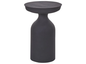 Produs Resigilat Masuta laterala Re-Bloom Tenjo, metal, 33x33x50 cm, 10 kg, negru - Verificat A