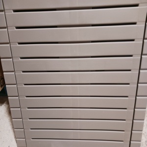 Progarden Haiti sezlong gradina/terasa, spatar reglabil, protectie UV, 195x65x78cm, Maro taupe - Verificat B · Re-Bloom - Img 2