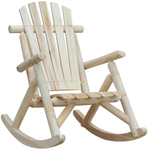 Scaun balansoar de gradina Re-Bloom, lemn de brad, 66x96x98 cm, sezut 52x48 cm, spatar 77x46 cm, 113 kg, lemn natural - Verificat A · Re-Bloom