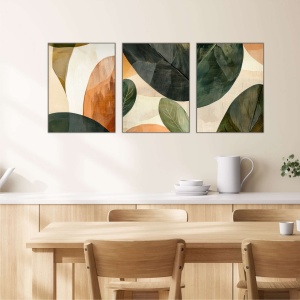 Set 3 tablouri decorative MDF fara rama, 3x40x90 cm, imprimare digitala, multicolor - Verificat A · Re-Bloom - Img 3