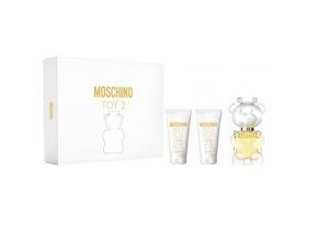 Set Moschino Toy 2, Femei: Apa de parfum, 50 ml + Gel de dus, 50 ml + Lotiune de corp, 50 ml, Resigilat, Grad B