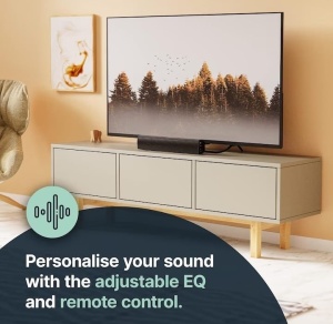 Soundbar Majority, Bowfell, Bluetooth, PC, Wireless, AUX, 50 W, negru, Resigilat, Grad A - Img 4