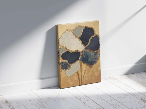 Tablou decorativ canvas, 45x70 cm, panza 100% grosime 3mm, rama lemn pin 100%, multicolor - Verificat A · Re-Bloom - Img 2