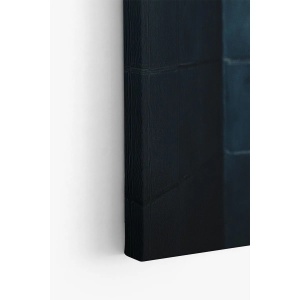 Tablou decorativ Re-Bloom, model caine care citeste, panza/lemn, multicolor, 50 x 70 cm - Img 2