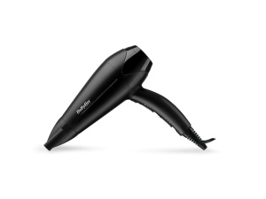 Uscator de par BaByliss D563DE, 2100W, 2 viteze, 3 trepte de temperatura, 2 accesorii: difuzor, concentrator, Tehnologie Ceramica, Negru, Resigilat, Grad A - Img 4
