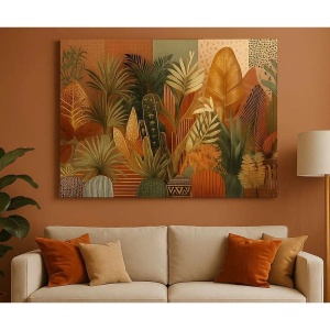 Wallxpert tablou decorativ canvas, 50x70 cm, panza 100%, cadru lemn 100% grosime 2x3 cm, multicolor - Verificat A · Re-Bloom - Img 3