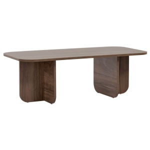 Woody Fashion masa de cafea, PAL melaminat, 120x60x41cm, max 25kg, Nuc - Verificat A · Re-Bloom