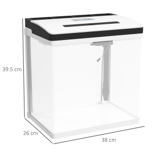 Acvariu 28L 38x26x38 cm, sticla HD 4mm, LED gradient reglabil 4.5W, filtru ploaie, pompa silentioasa 2.5W, capac alb/transparent - Verificat A · Re-Bloom - Img 4