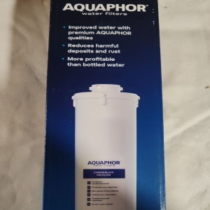 Cartus Aquaphor K3 (K1-03), carbonblock cu argint, aqualen pentru filtru Crystal, Solo, Crystal Quadro, Morion Osmo-M-050, Resigilat, Grad A - Img 2
