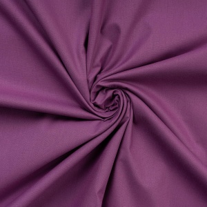 Cearsaf de pat cu elastic, bumbac ranforce 100%, 100x200+30 cm, violet - Verificat A · Re-Bloom - Img 2