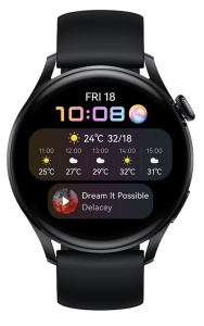 Ceas smartwatch Huawei Watch 3, 46mm, Active, Black, Resigilat, Grad B - Img 3