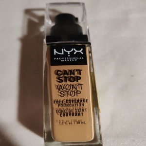 Fond de ten NYX PM Can't Stop Won't Stop 8 True Beige, 30 ml, Resigilat, Grad A - Img 2