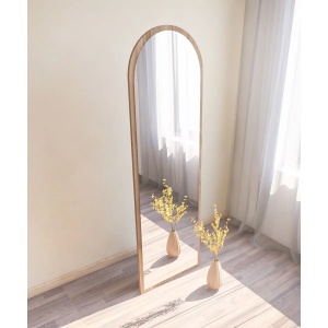 Hanah Home oglinda de perete, MDF 100%, 50x160x2.2 cm, nuc - Verificat A · Re-Bloom - Img 5