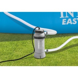 Intex 28684 incalzitor electric piscina 220W, senzor temperatura cu oprire automata, +3-4°C, pentru piscine pana la 457 cm, termometru inclus - Verificat A · Re-Bloom - Img 3