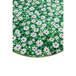 L'essentiel Maison covoras de baie rotund, poliester 100%, diametru 80cm, antiderapant, multicolor - Verificat A · Re-Bloom - Img 2