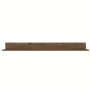 Natural Frame raft perete 135x15x13 cm, PAL melaminat, nuc - Verificat A · Re-Bloom