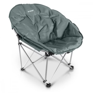 Navaris scaun pliabil de exterior, captusit, max 150kg, 84x22x21cm, Gri - Verificat A · Re-Bloom